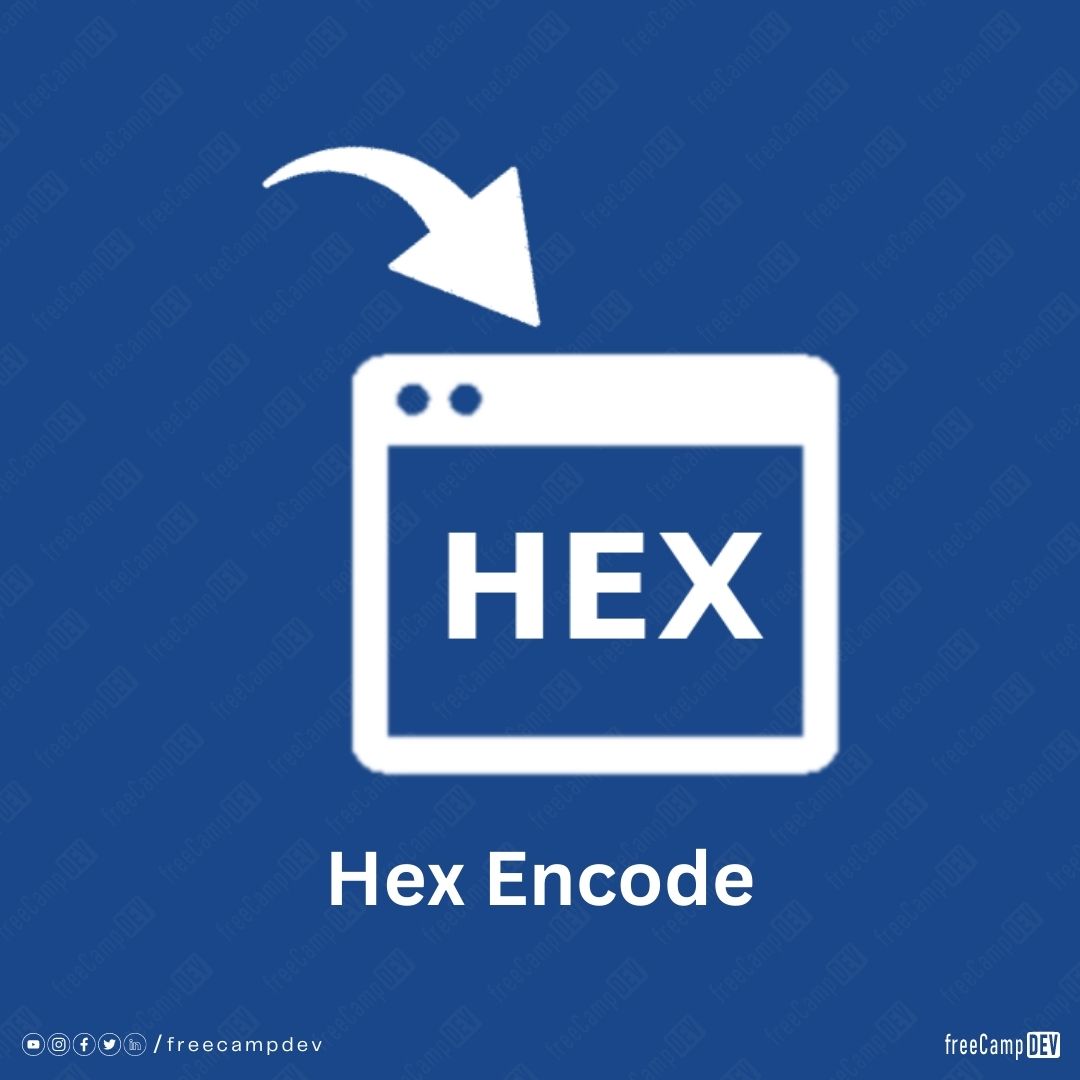 Hex Encode - FreeCamp DEV