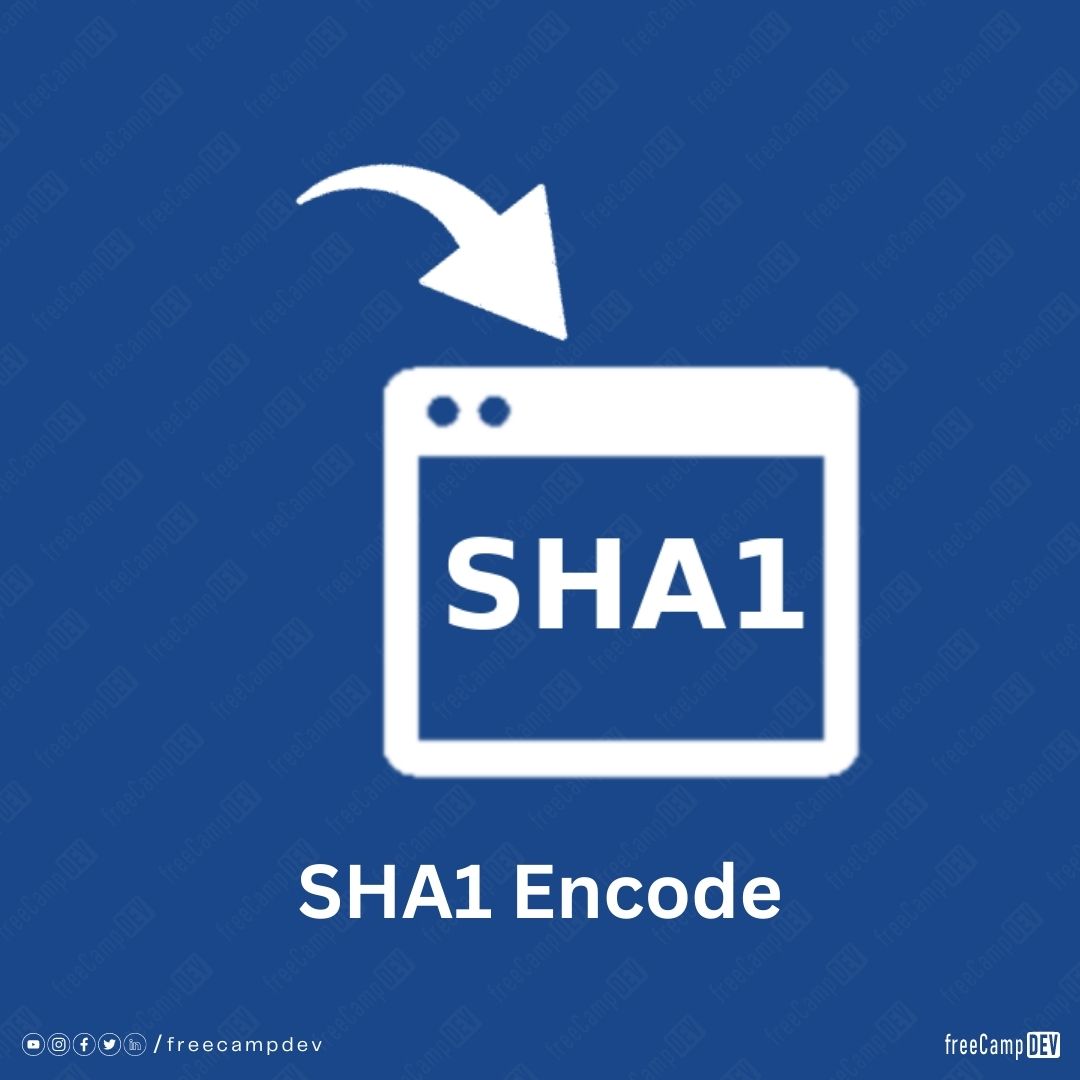 php sha1 encode